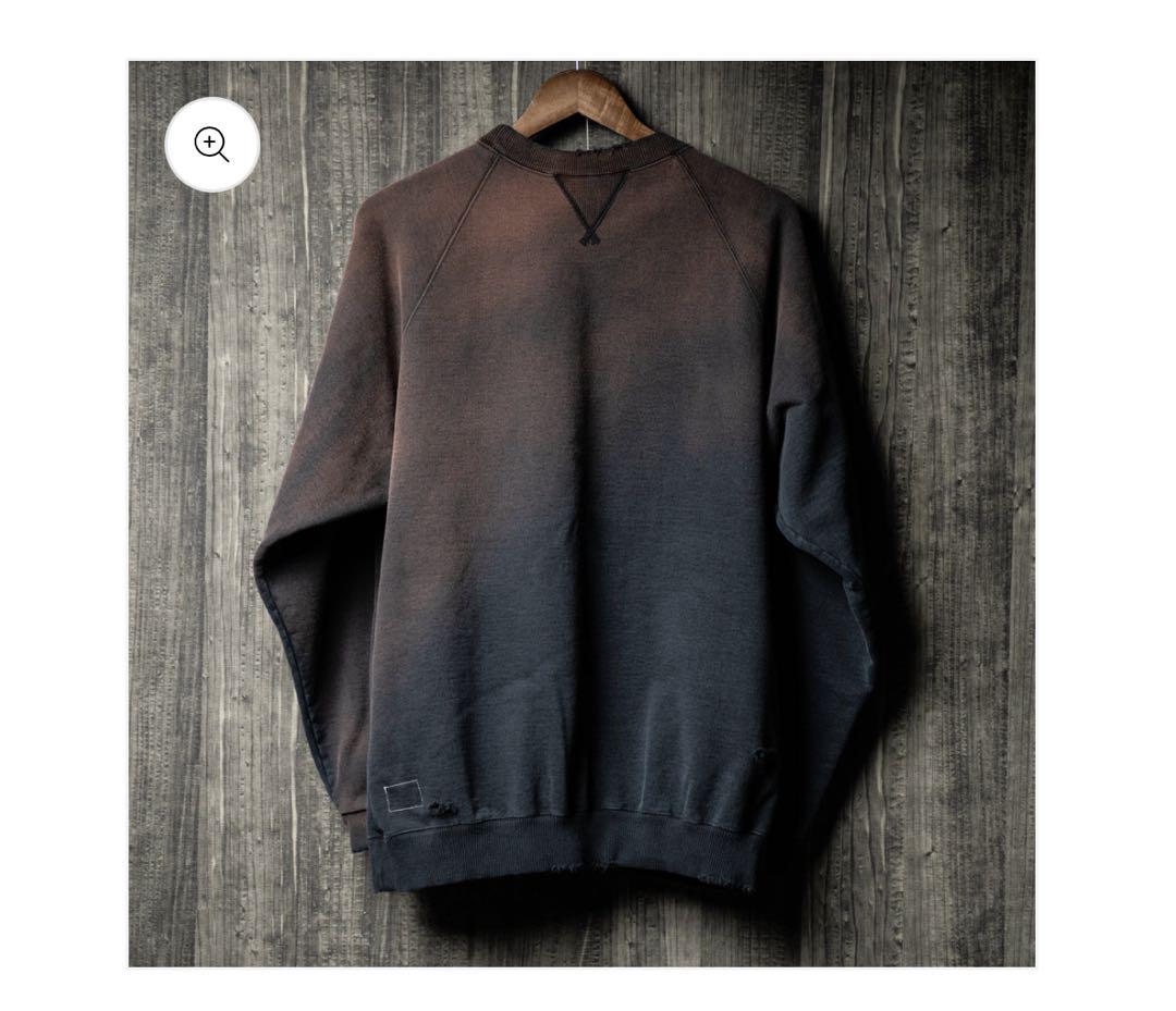 大人気新品  Pablo Vinci sweat damage fade sun トップス