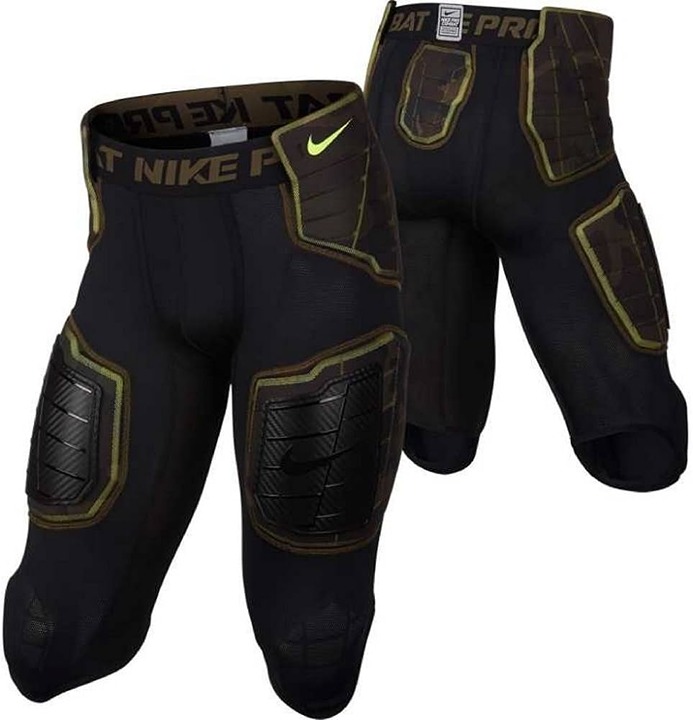 Nwt MEDIUM Nike Pro Combat Hyperstrong HardPlate Football 3/4 Pants 688546 010