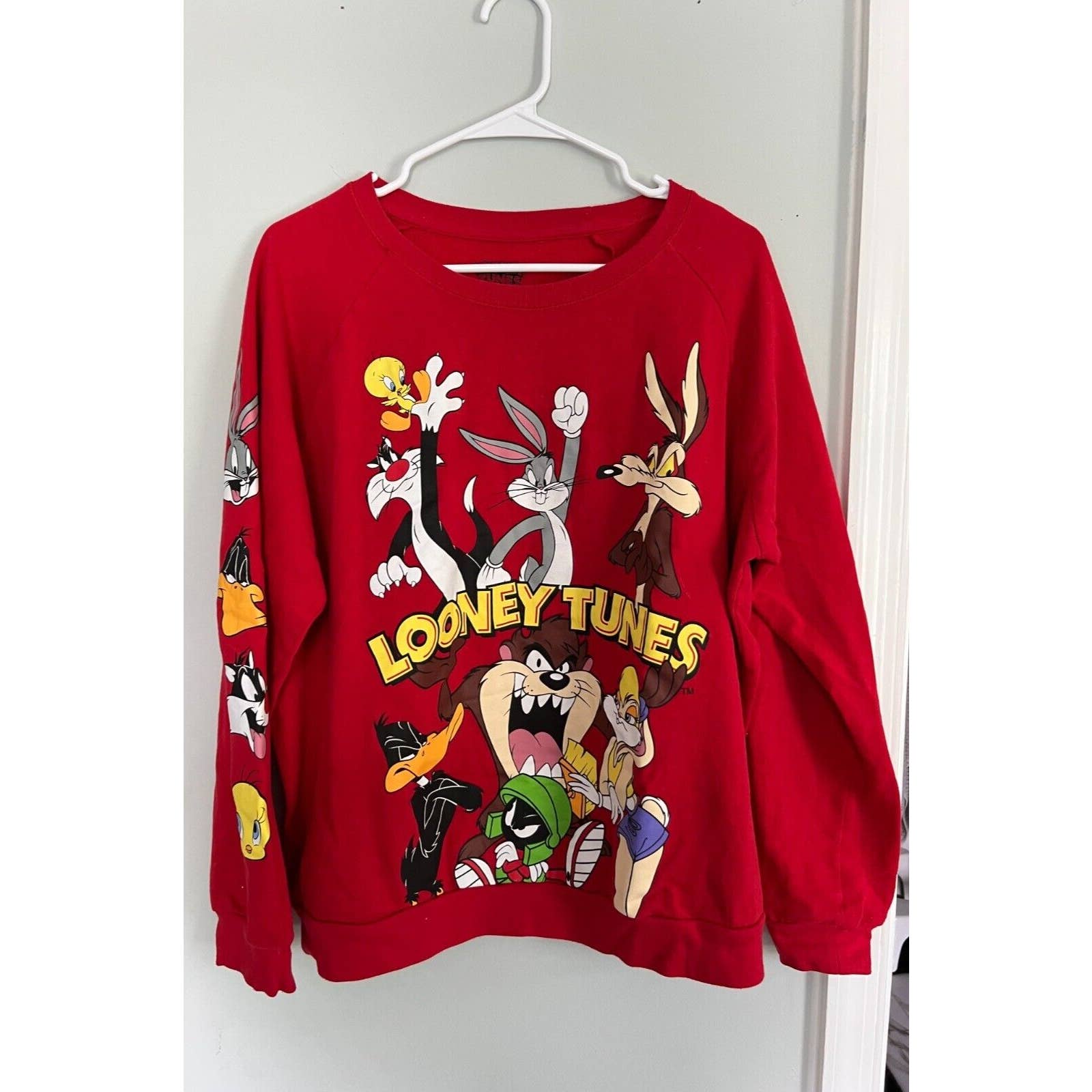 Looney tunes sweatshirt 2025 womens