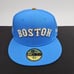 New Era Boston Red Sox MLB City Flag 59Fifty Blue Fitted Hat Size 7 3/4