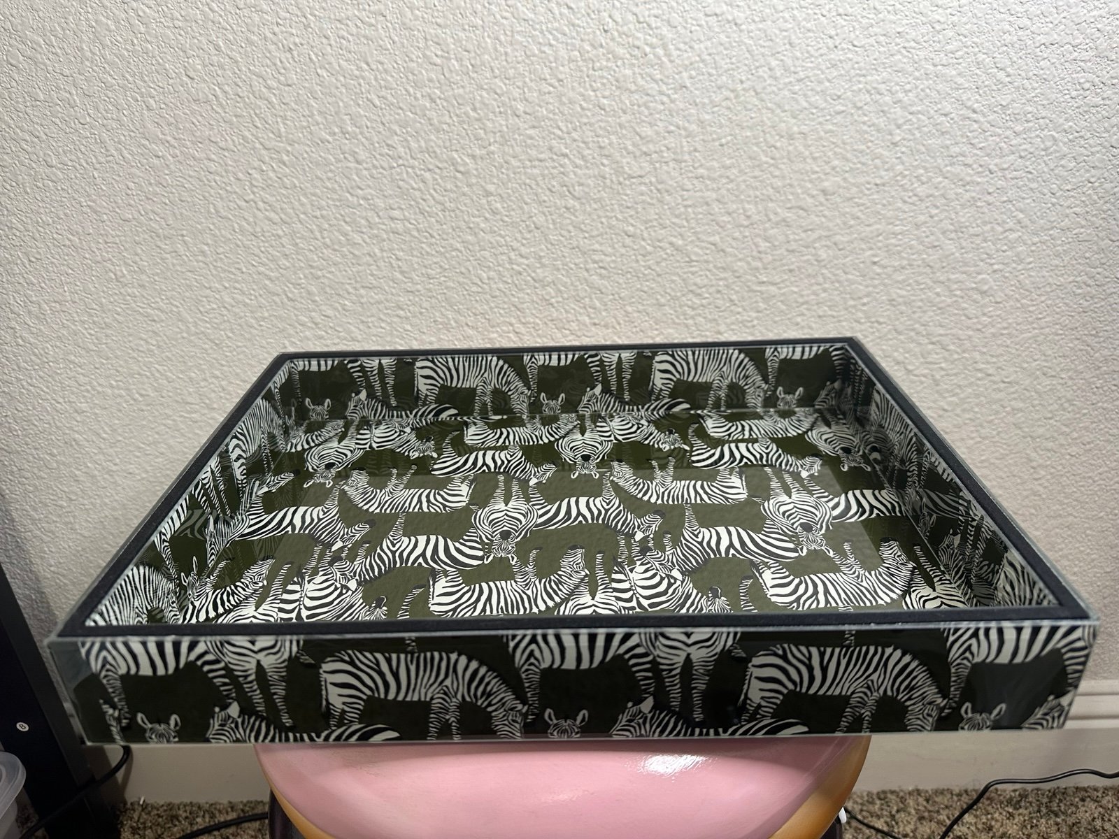 Gorgeous Zebra tray
