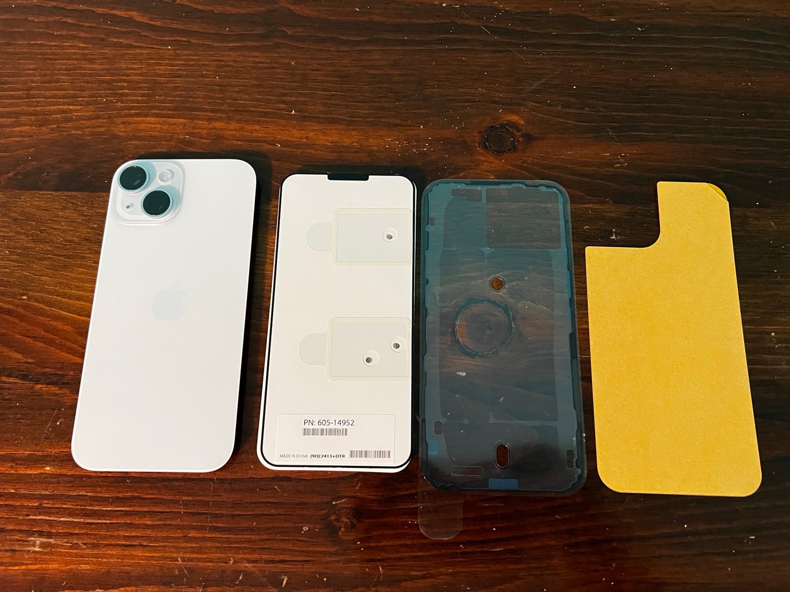 iPhone 14 Back Glass Blue OEM