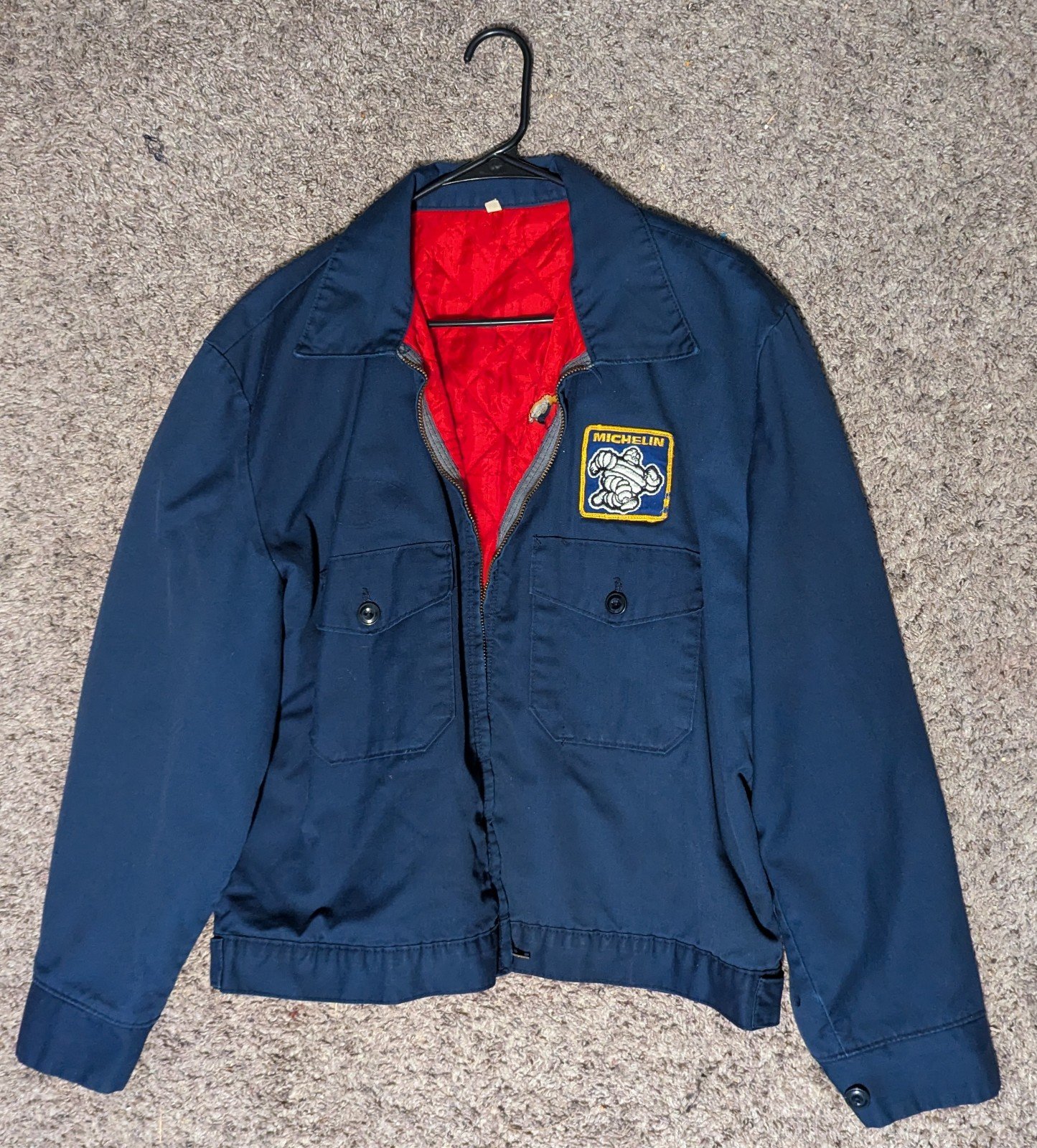 Michelin Man Patch Mechanic Jacket
