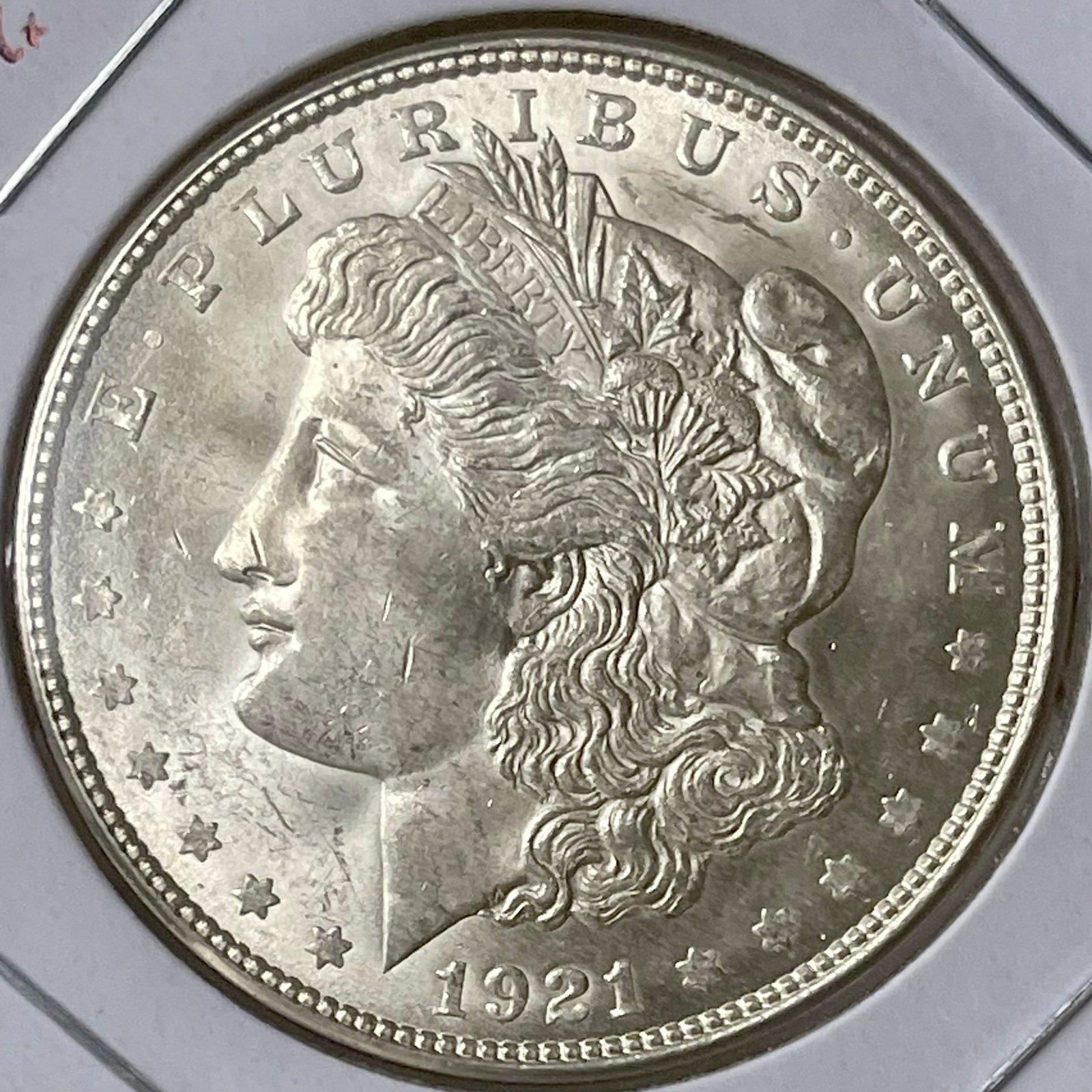 1921-D Morgan Silver Dollar ~ Brilliant Uncirculated Condition