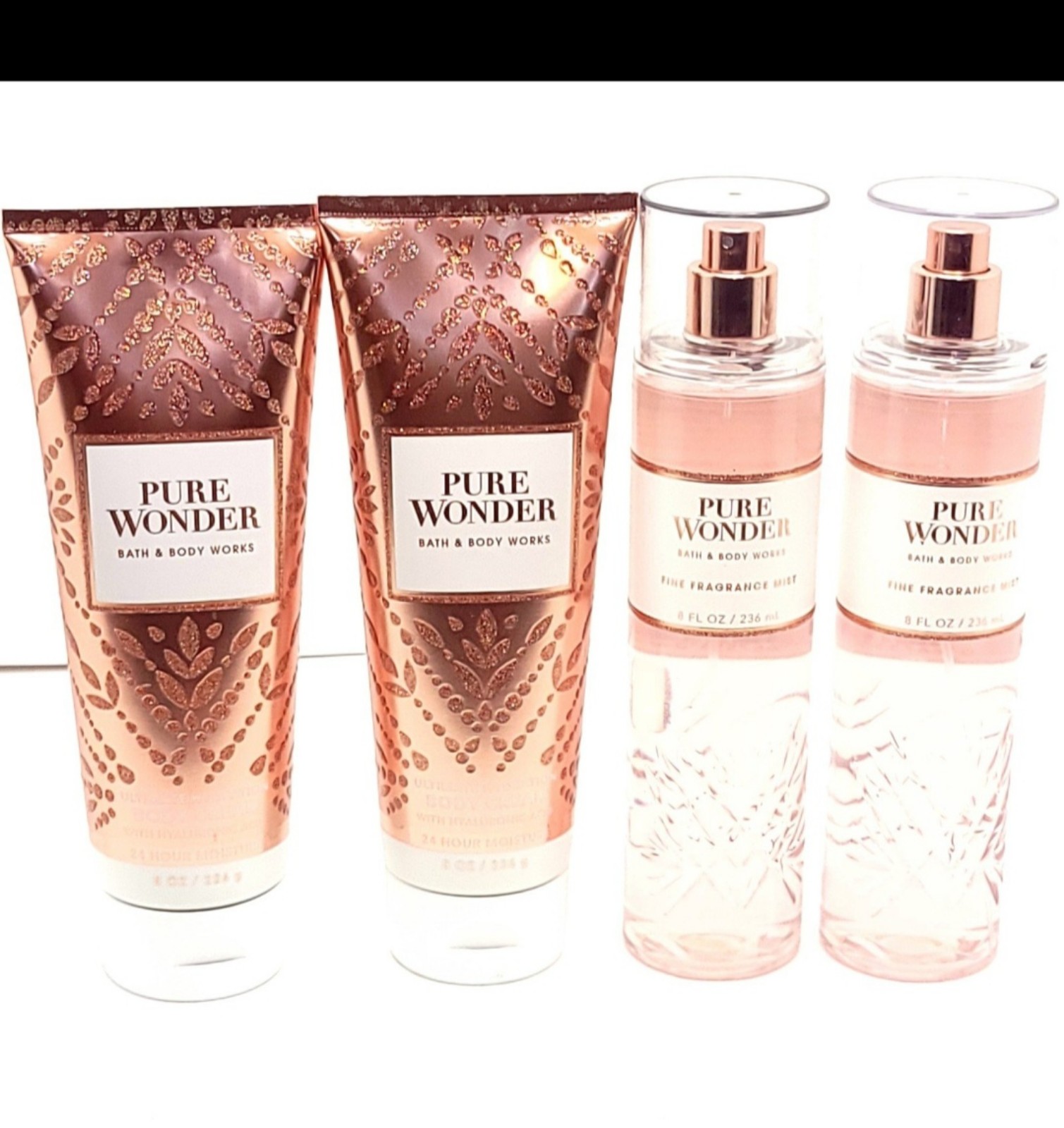 Bath & Body Works Pure Wonder Daily Nourishing Body Lotion and mist