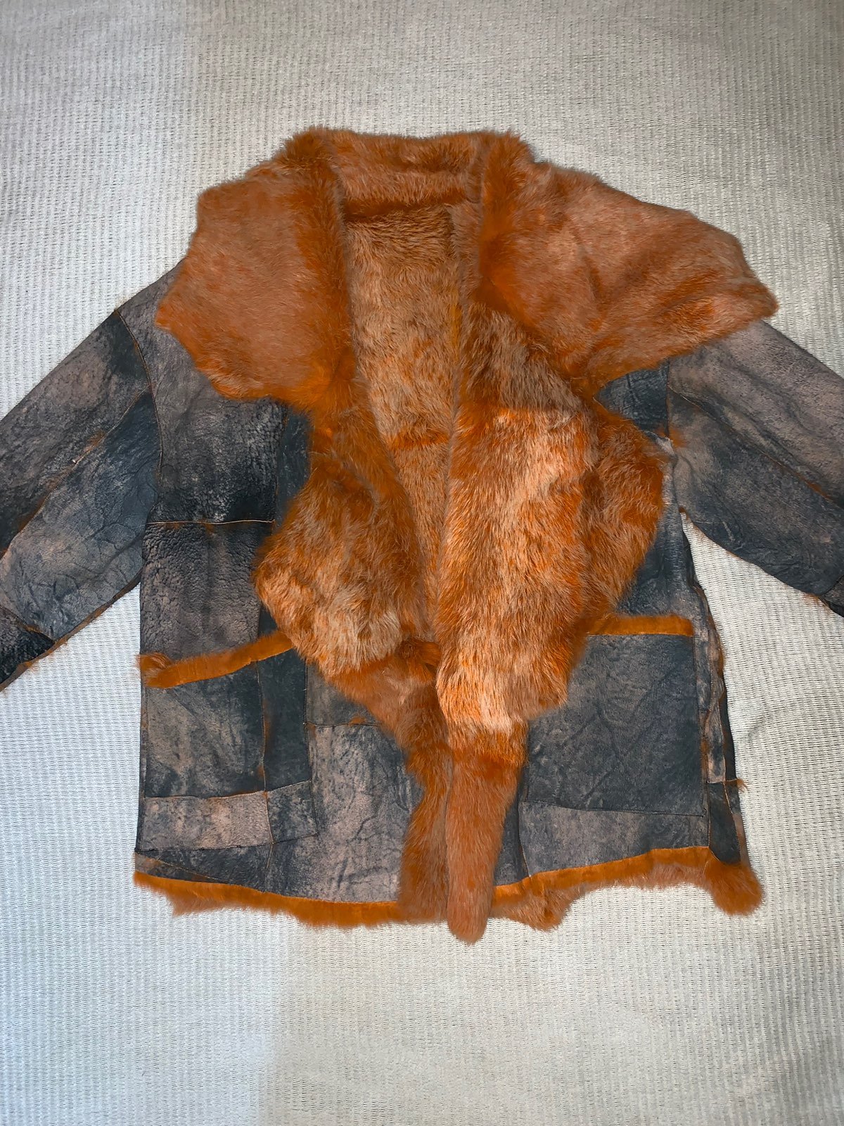 GILLES RICART SUADE FUR COAT