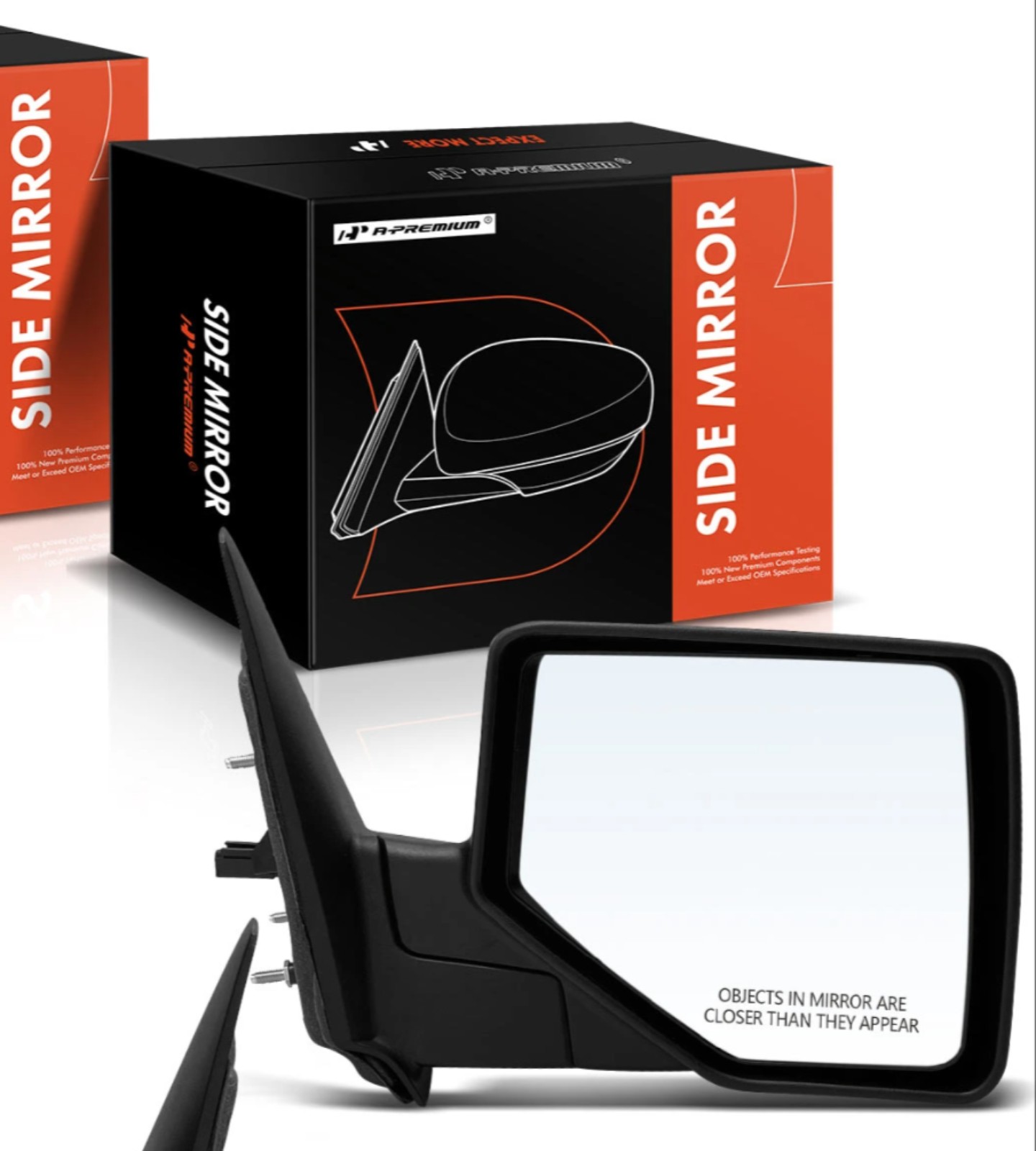 APremium Right Passenger Side Mirror APMI1525TW