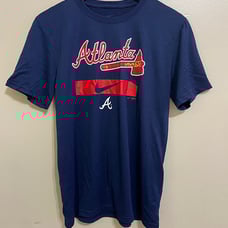 Nike Atlanta Braves MLB Baseball Dri-FIT Performance Shirt 2XL Authentic N922