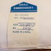 NIP Jardin 100% Cotton Hand Embroidered Floral Applique Tablecloth 68 x 104