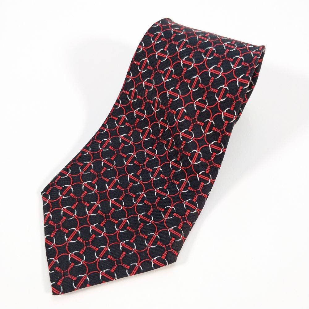 VTG 70s Hermes Tie Excellent Condition