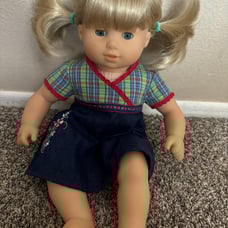 Pleasant company Bitty baby twin girl blonde