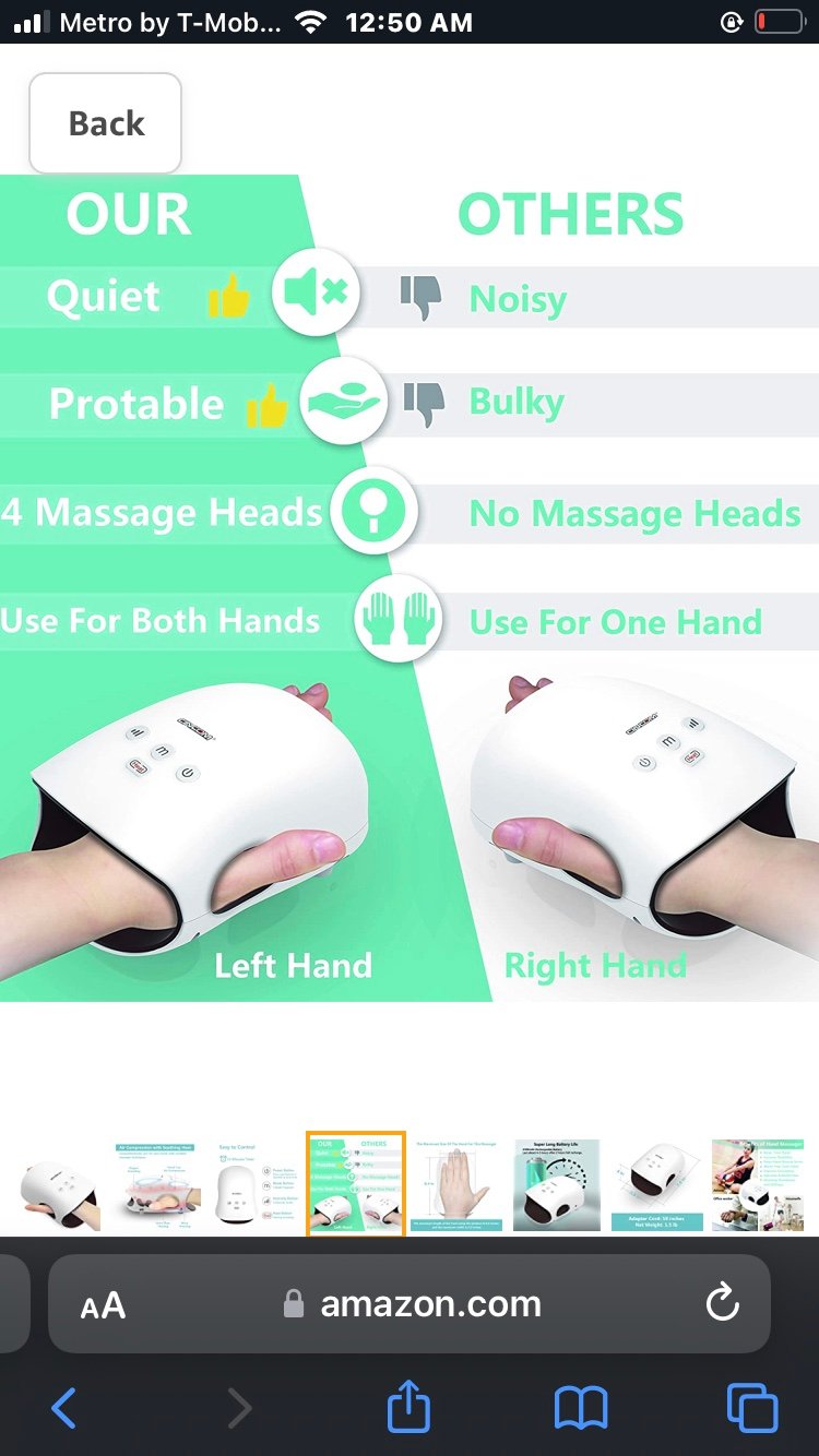 Personal Hand Massager