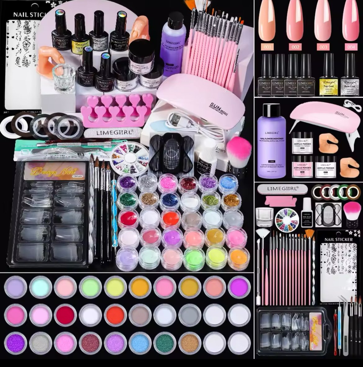 Acrylic Nail kit
