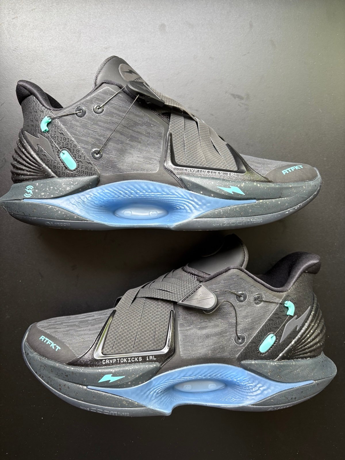 Nike RTFKT Cryptokicks iRL Blackout Size 11 US