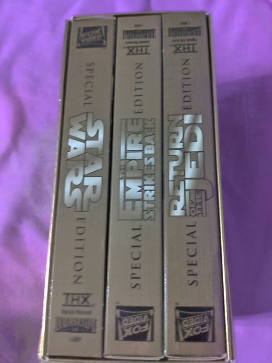 STAR WARS SPECIAL EDITION VHS TAPE SET