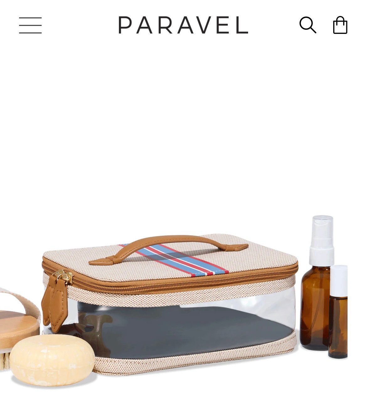 Paravel Cabana See All Vanity Case