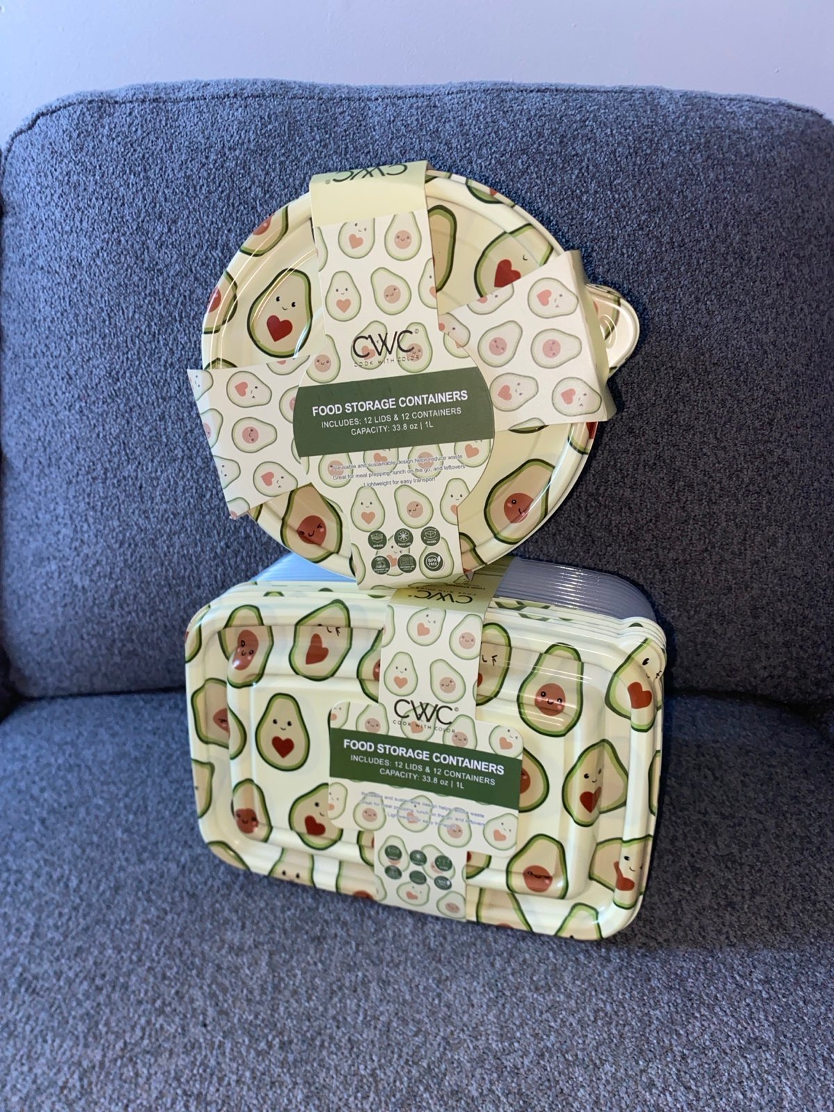 CWC Avocado Food Containers