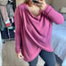 Athlete | NEW Buttery Soft Purana Wrap Sweater In Decadent Red Size: Small
