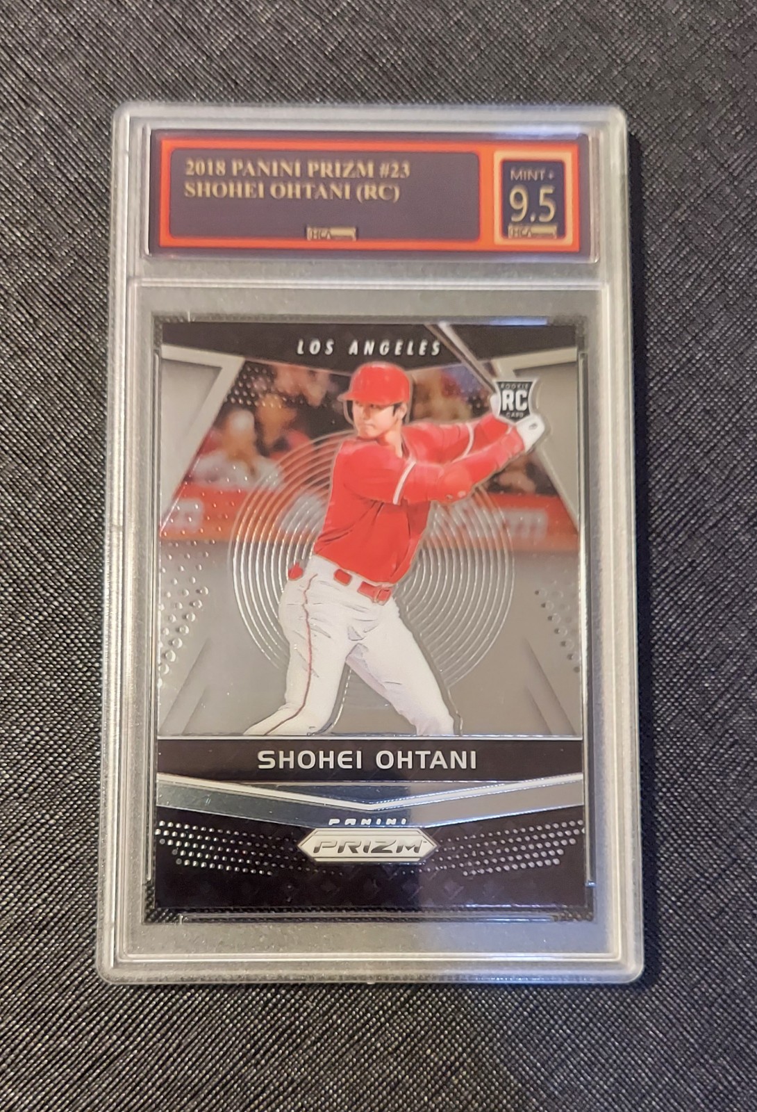 2018 Panini Prizm Shohei Ohtani Rookie (RC) Grade 9.5