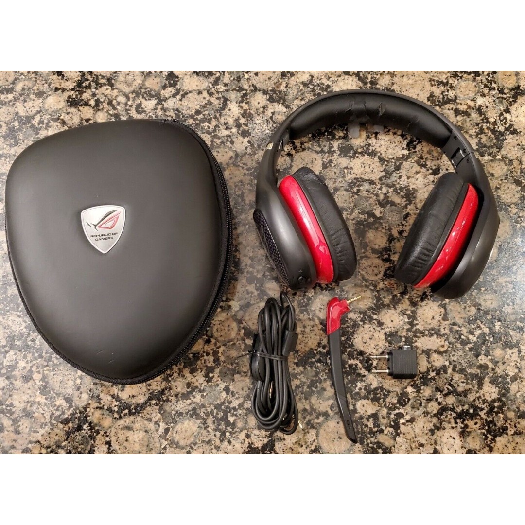 ASUS Republic of Gamers VULCAN PRO Active Noise-Cancelling Gaming Headset Black