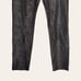 Chico’s Faux Leather Reptile Pants Sz 1 (M) Espresso Stretchy Slimming Leggings