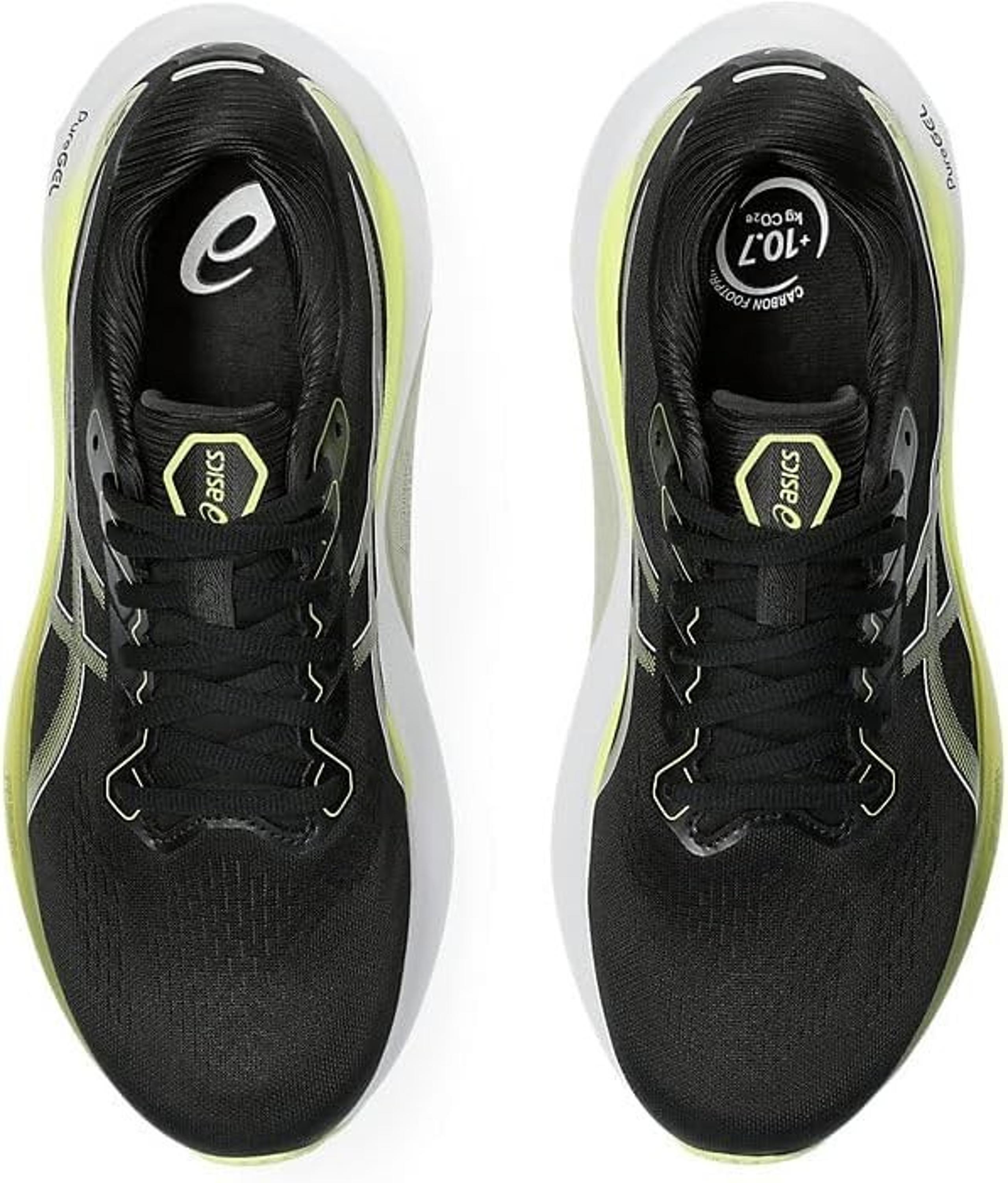 New ASICS GEL Kayano 30 Men’s Glow Yellow Black Running 9.5 Extra Wide 1011B69