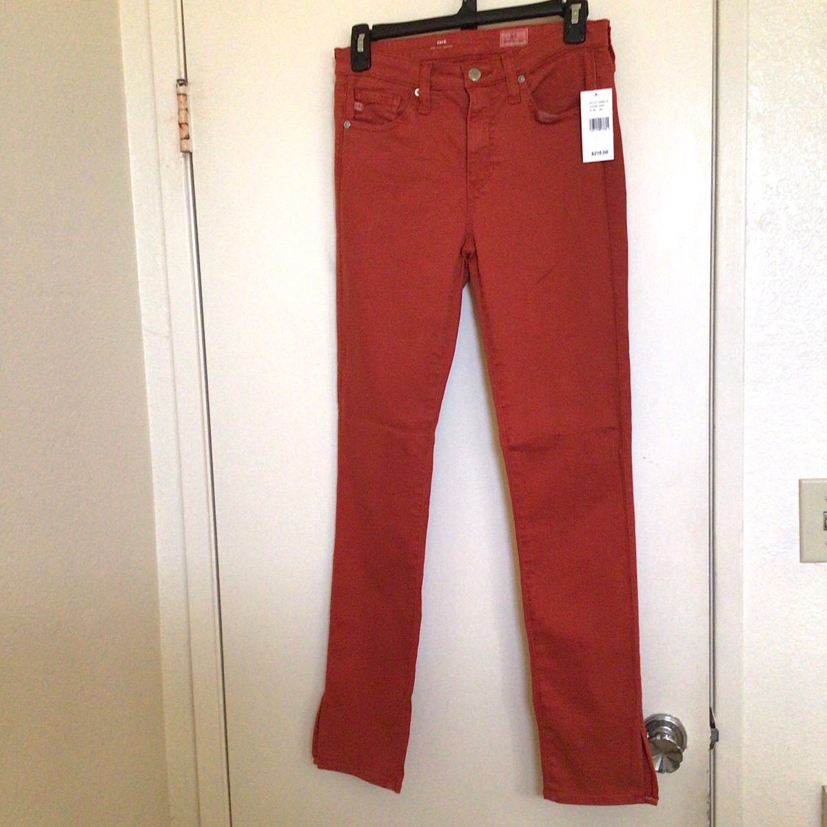 AG Adriano Goldschmied The Faye Mid-Rise Cigarette Jeans