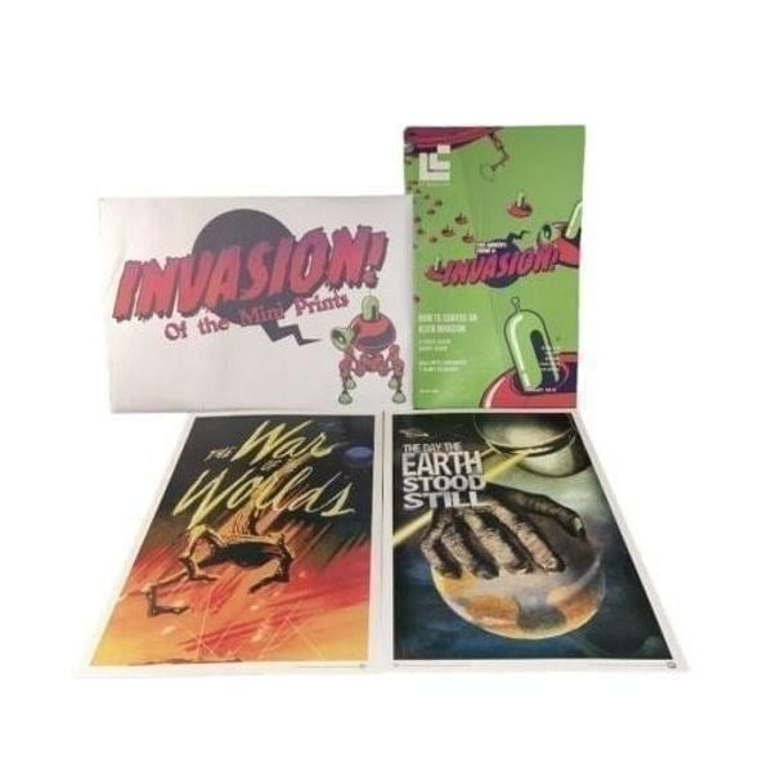 Vintage Loot Crate 2016 Invasion Mini Art Prints - January 2016 RARE