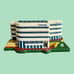 Michelin Tire N.A. Headquarters Building Greenville SC Pen Pencil Holder Ceramic