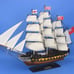 Wooden HMS Surprise Master and Commander Model Ship 24