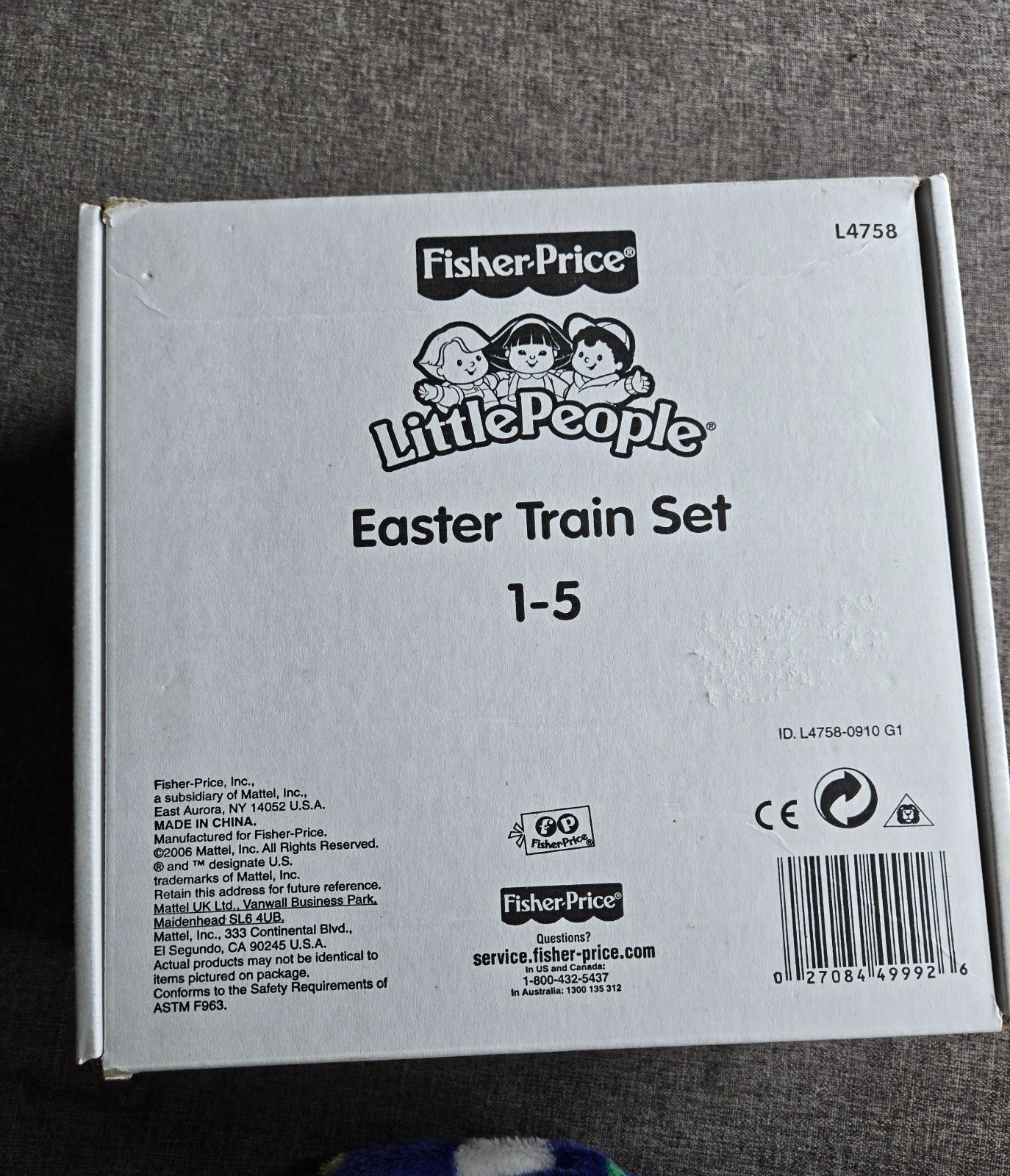 Little people easter train set