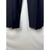 Tessilstrona Men's 35 Navy Blue 100% Wool Pleated Front Cuffed Hem Dress Pants