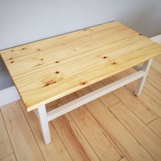 white coffee table, beach furniture, magazine table, living room table