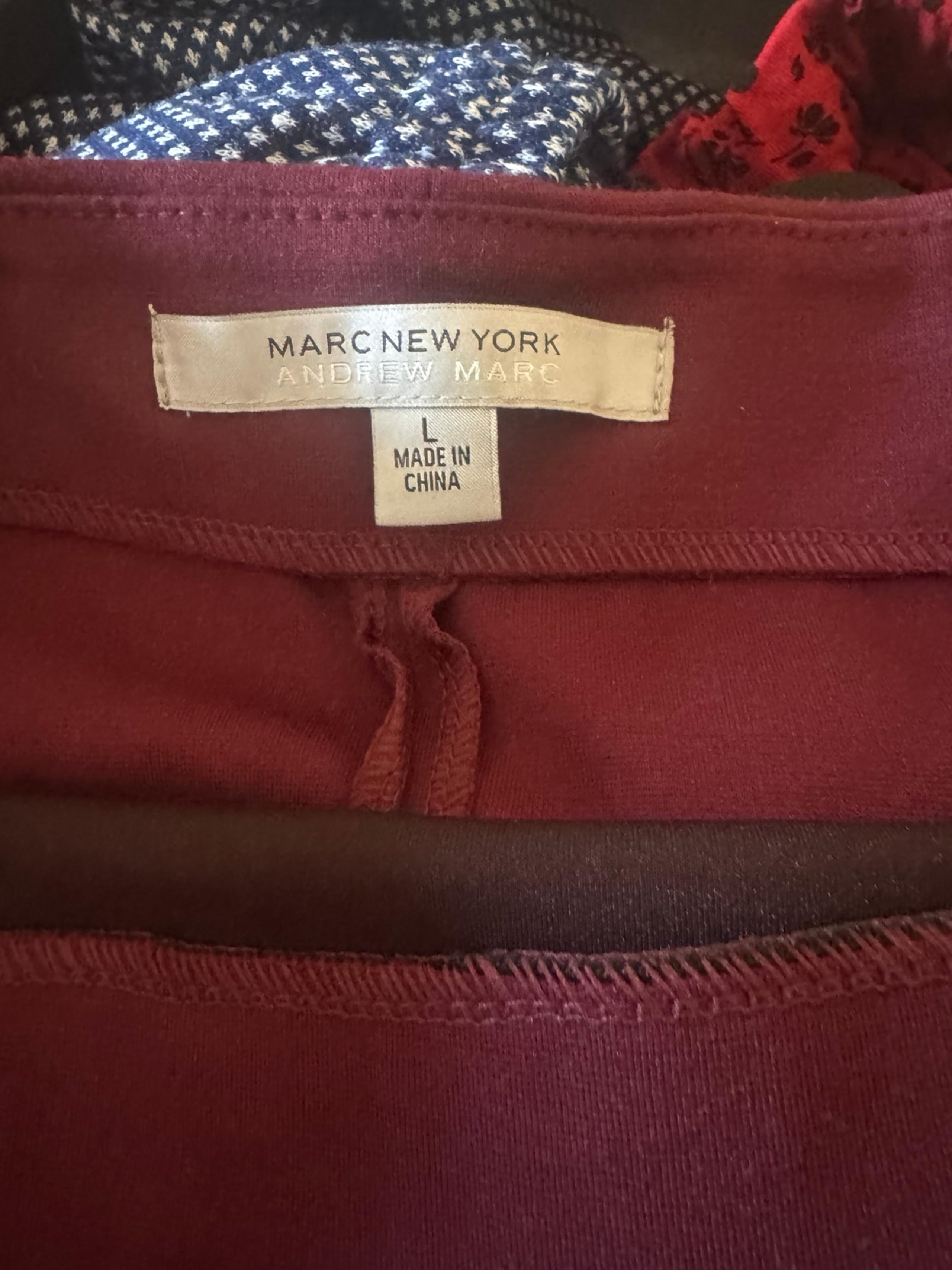 Burgundy skirt - stretch material