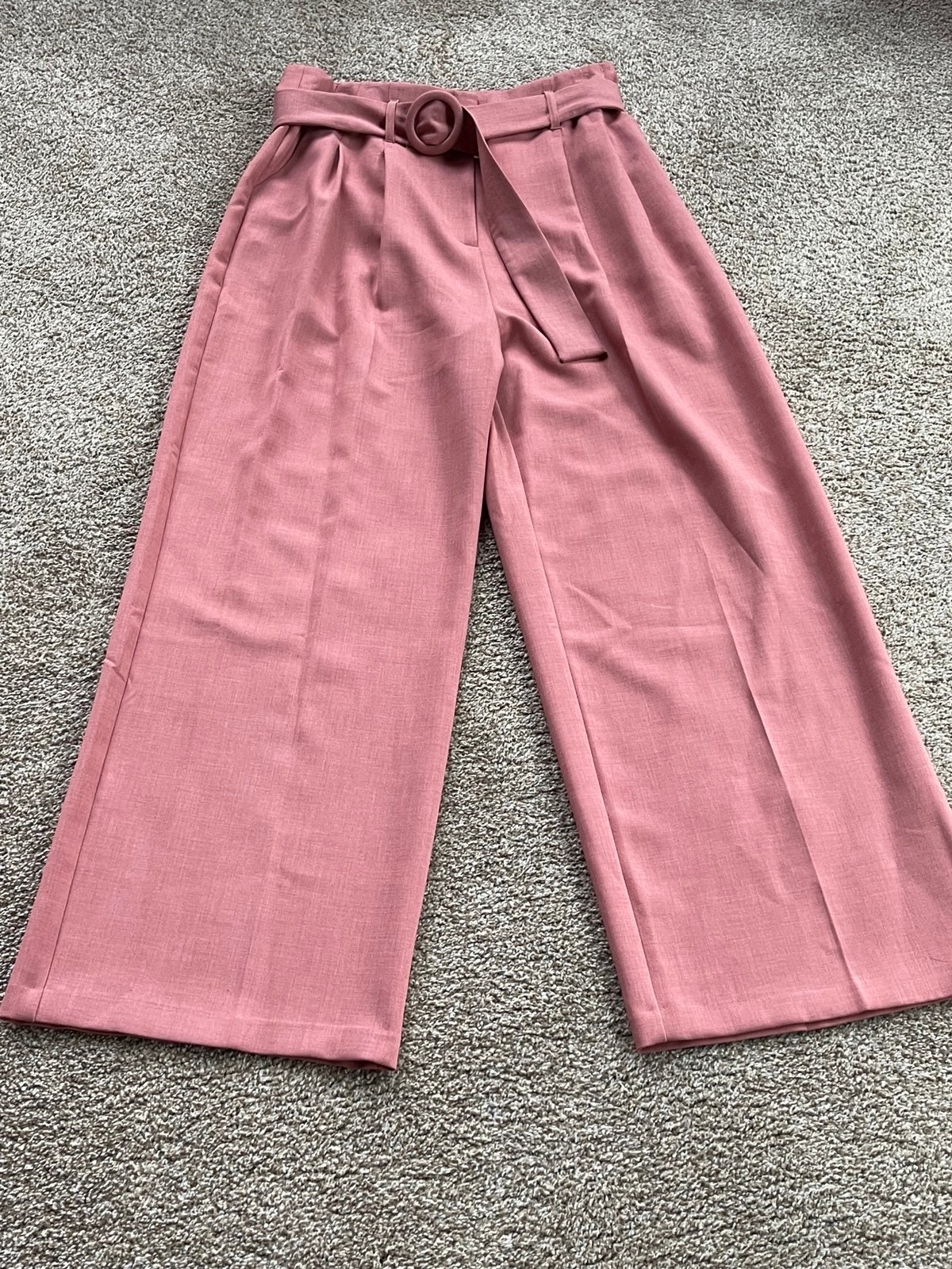 Wide leg trousers