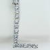 925 Sterling Silver Cubic Zirconia Initial Pendant, UU1P6A617