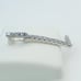 925 Sterling Silver Cubic Zirconia Initial Pendant, UU1P6A617