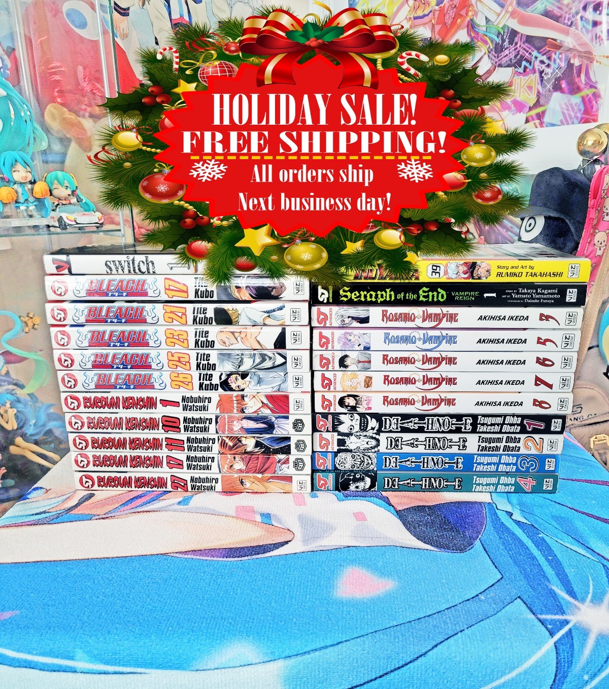 SALE! 22 Volume Viz Media Manga Lot