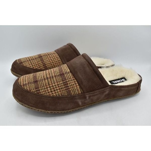 Sorel Mens Size 13 Falcon Ridge II Scuff Tobacco Gum Slip On Slippers 19964