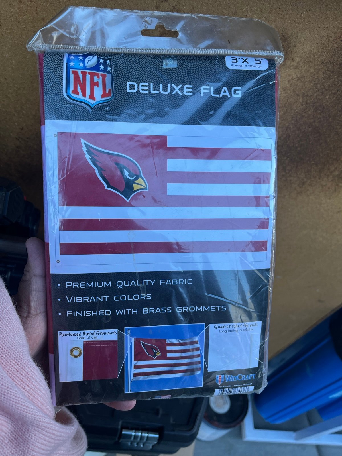 NFL Deluxe Cardinals Flag
