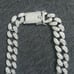 Choker chain ice diamond encrusted, B/n