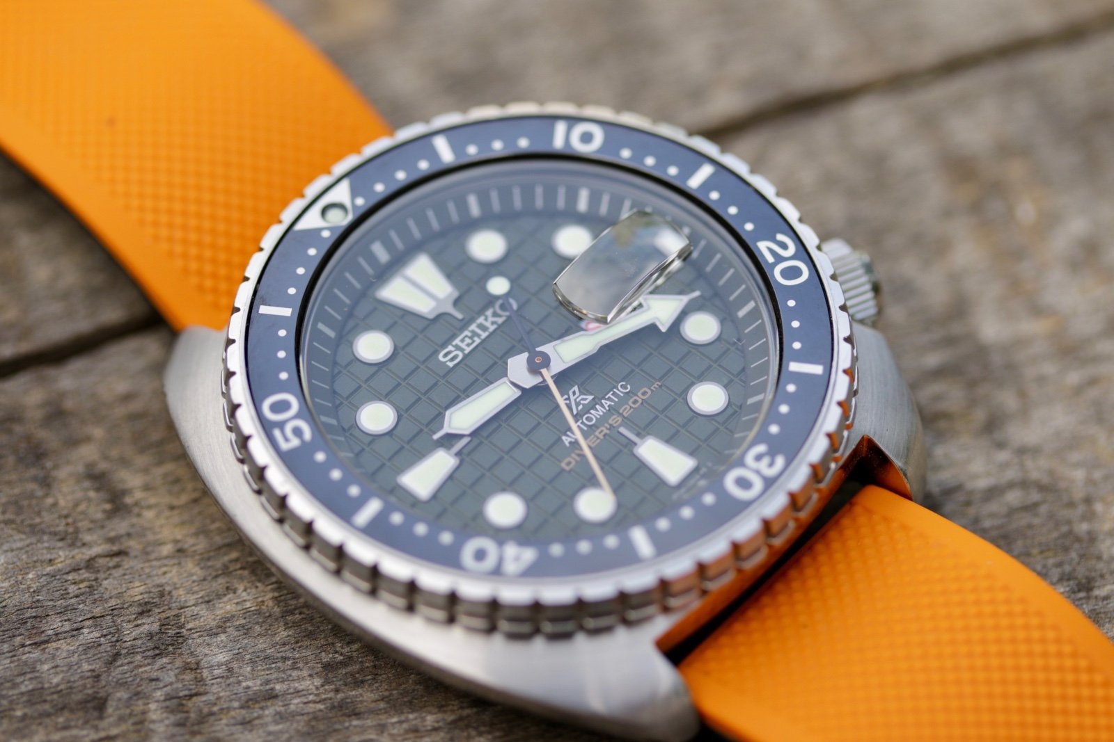 Seiko Prospex SRPE05 King Turtle Green Dial