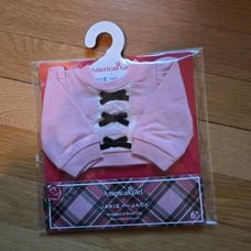American girl wrapped in bows sweater nib