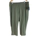 NEW Columbia Inland City Jogger Womens 2XL Green Nylon Stretch Pockets 60
