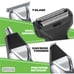 Wahl USA Stainless Steel Lithium Ion 2.0+ Beard Trimmer for Men - 984ss