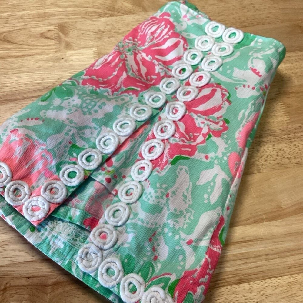 EUC Ladies Lilly Pulitzer Lenore Beach Walk Skort. Tennis Golf Pickleball