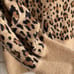 Frame Full V Neck Leopard Sweater