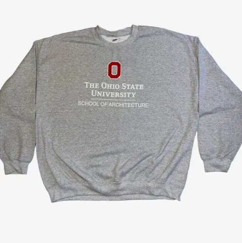Ohio State Buckeyes Architecture Crewneck Sweatshirt