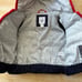 Baby Gap Colorblock Hooded Primaloft Puffer Jacket in Navy/Red - 0-6 Months