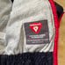 Baby Gap Colorblock Hooded Primaloft Puffer Jacket in Navy/Red - 0-6 Months